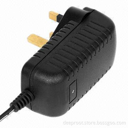 Power Supply for CCTV Camera, with 30W Maximum Output Power, British-plug, CE-certified
